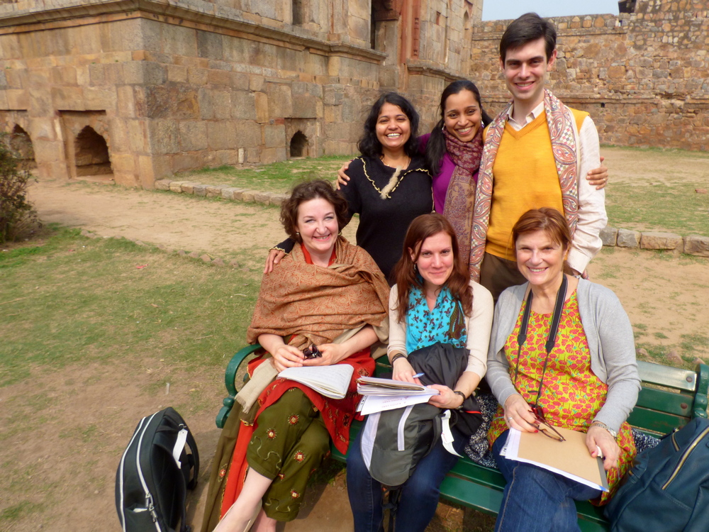 Cours de hindi avec Kavita Garg  Lodhi Garden