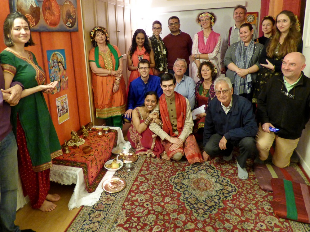 Fte indienne au centre culturelle Kavita Garg