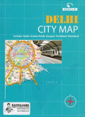 Plan de ville Eicher - Delhi