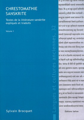 [Sanskrit] Chrestomathie sanskrite (recueil de textes par BROCQUET)