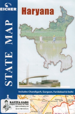 Carte régionale Eicher - Haryana