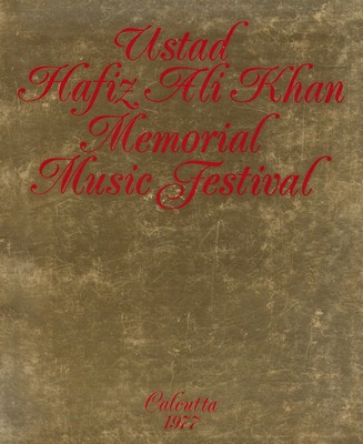 Ustad Hafiz Ali Khan (Memorial Music Festival) [OCCASION]