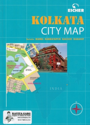 Plan de ville Eicher - Kolkata