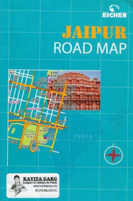 Carte routière Eicher - Jaipur