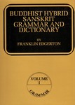 [Sanskrit] Buddhist Hybrid Sanskrit Grammar and Dictionary (2 volumes)