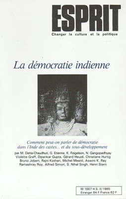 La démocratie indienne (revue) [OCCASION]