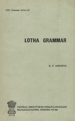 [Lotha] Lotha Grammar [OCCASION]