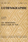 Les migrations dans l'Asie du Sud (revue l'Ethnographie) [OCCASION]