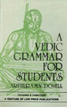 [Sanskrit] Vedic Grammar (grammaire abrégée)