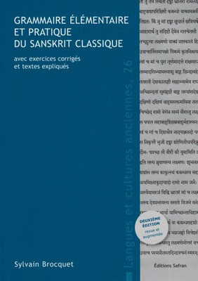 [Sanskrit] Grammaire du sanskrit classique (par BROCQUET)