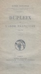 Dupleix et l'Inde française (1749-1754) (volume 4) [OCCASION]