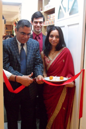 Inauguration du centre culturel Kavita Garg