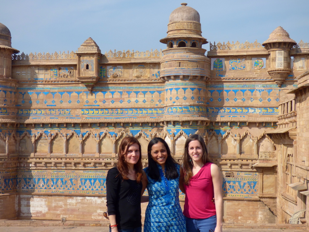 lves de Kavita Garg au fort de Gwalior